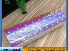 鐳射TPU彩虹膜 大棱型幻彩膜 各種紋路 工廠直銷 功能薄膜